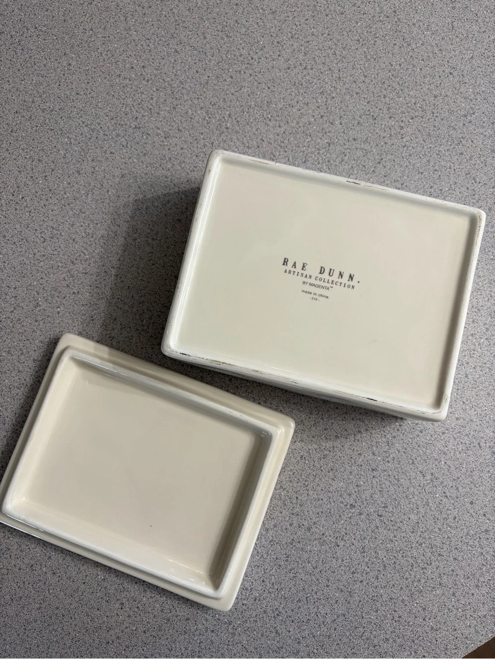 Rae Dunn Cream & Black 